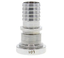 Złącze higieniczne (aseptyczne) typ DIN – końcówka z ogonem pod wąż